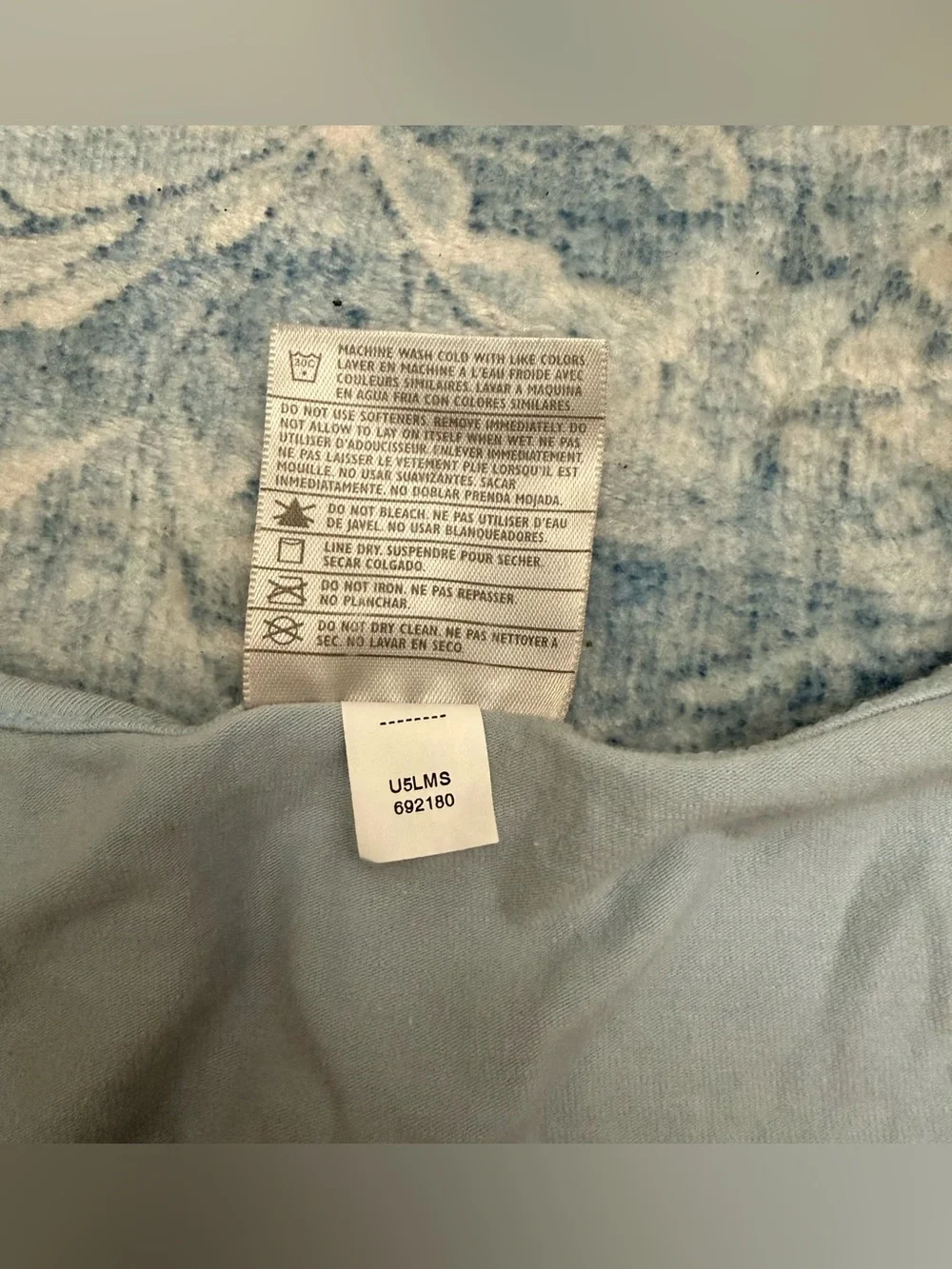 Nike Women's Light Blue Logo Tee size S